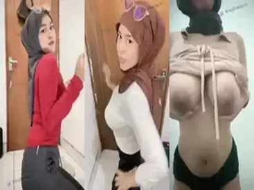 Dokumentasi Nazmi Hijab Semok Cantik Live Kasur poster