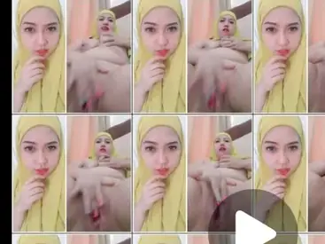 Tante Semok Jilbab Kuning Vcs Colmek Sama Brondong poster